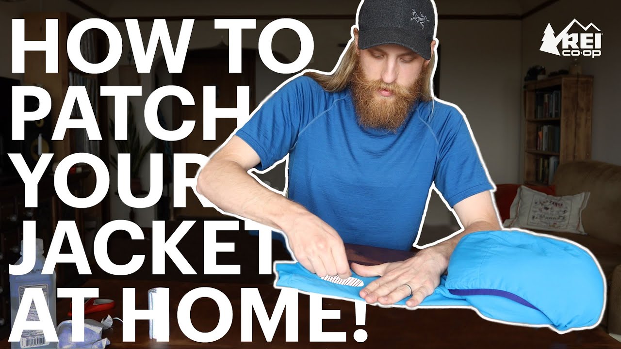 How to Patch Your Jacket at Home!