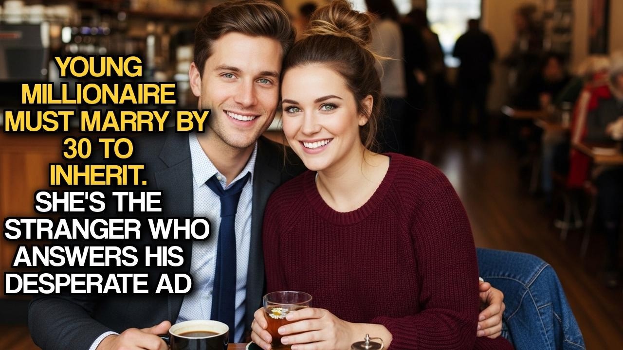 Young Millionaire Must Marry by 30 to Inherit. She's the Stranger Who Answers His Desperate Ad