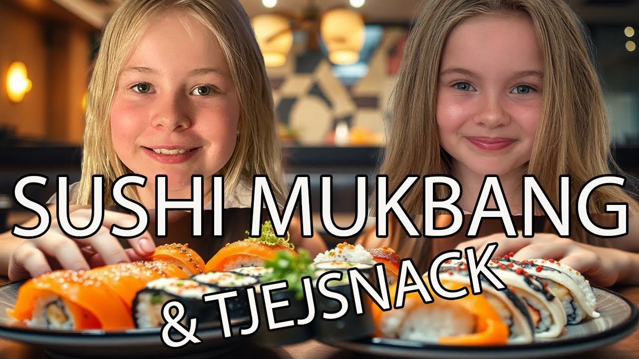 TJEJSNACK + SUSHI MUKBANG