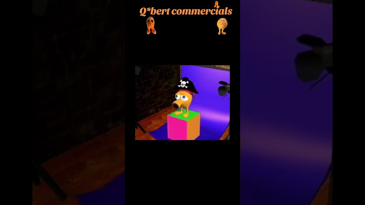 Q*Bert commercial 