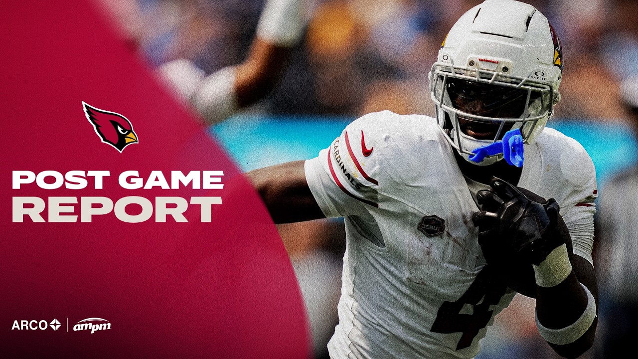 Postgame Report Week 1 vs LA Chargers | AZ Cardinals