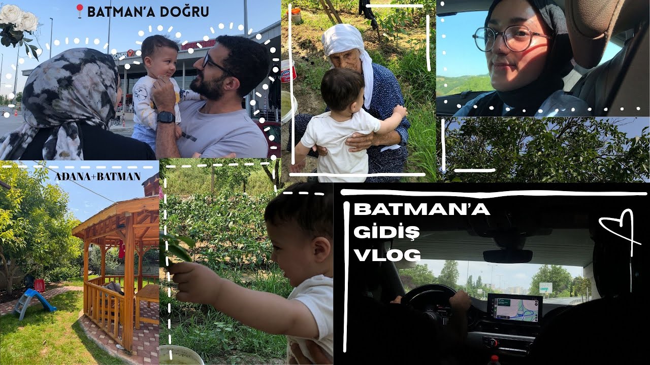 BATMAN'A GİDİŞ VLOG I BATMAN'A YOLCULUK🛣️