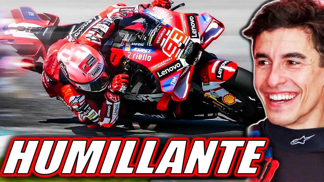 😳 Marc MARQUEZ DESTROZA a todo MOTOGP LESIONADO! 🔥 [NO TIENE RIVAL]