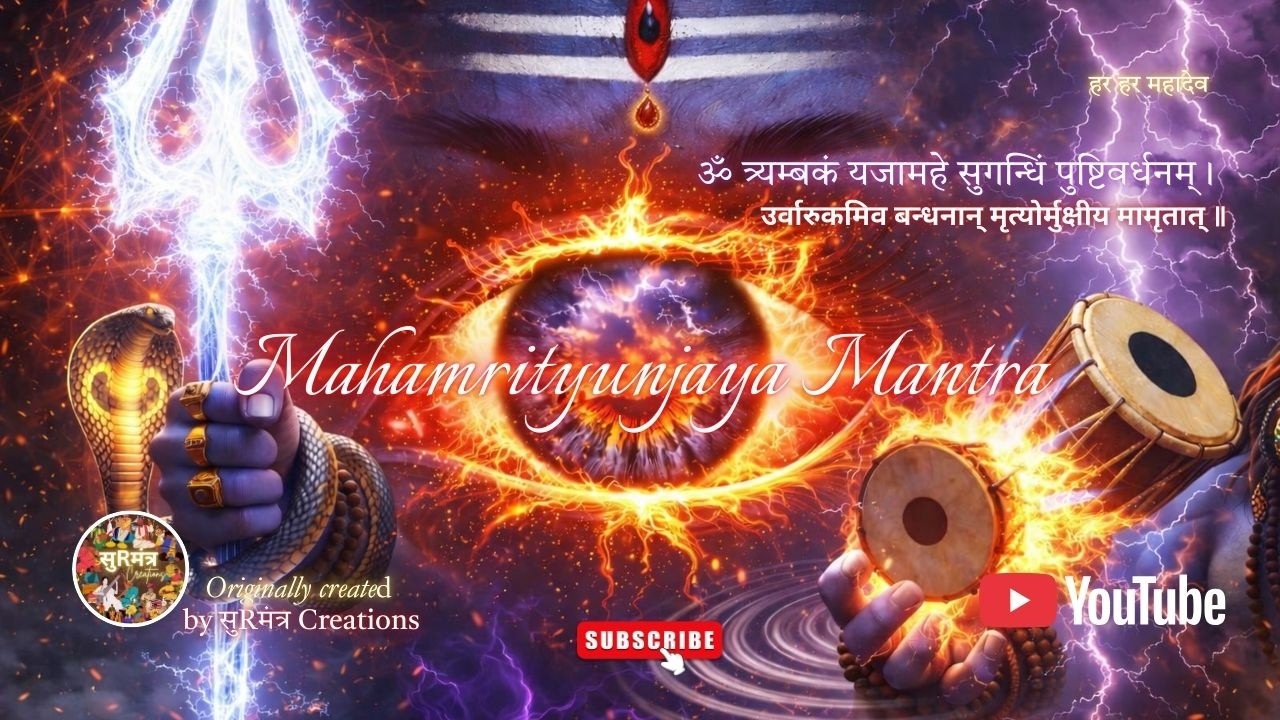Mahamrityunjaya Mantra 108 Times | Om Tryambakam Yajamahe 🔱| @SurMantraCreations