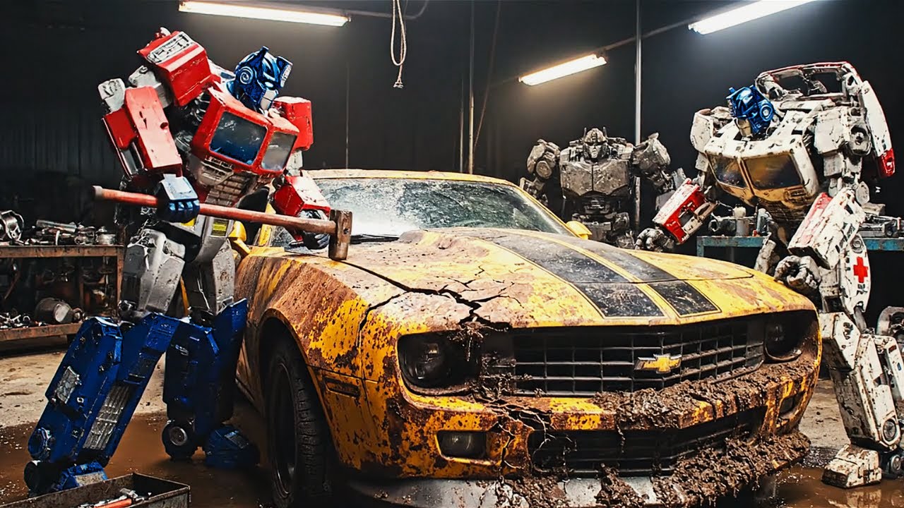 Bumblebee Was Left to Rot in the Forest… Autobots Bring the Camaro Back to Life | ASMR