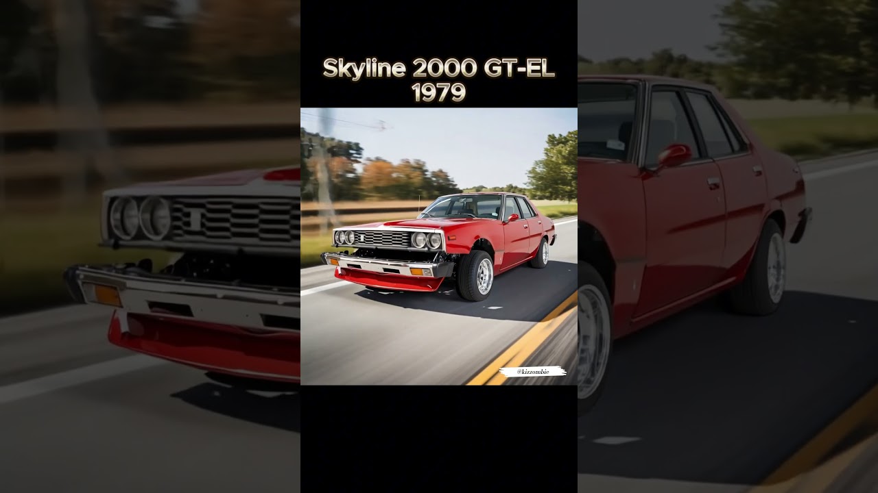 Nissan Skyline Performance Evolution (Prince GT &rarr; R35 GT-R) 1964-2024