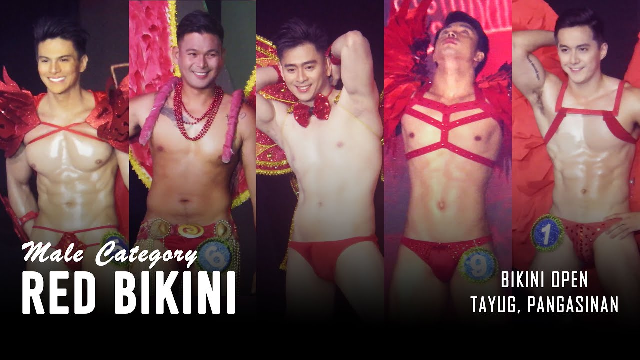 Panagyaman Festival 2025: Bikini Open - Red Bikini Round (Male Category) | Tayug, Pangasinan