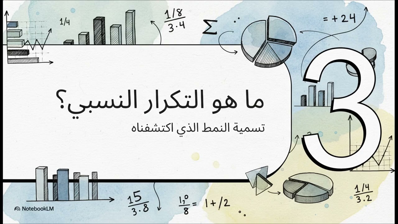 التكرار النسبي