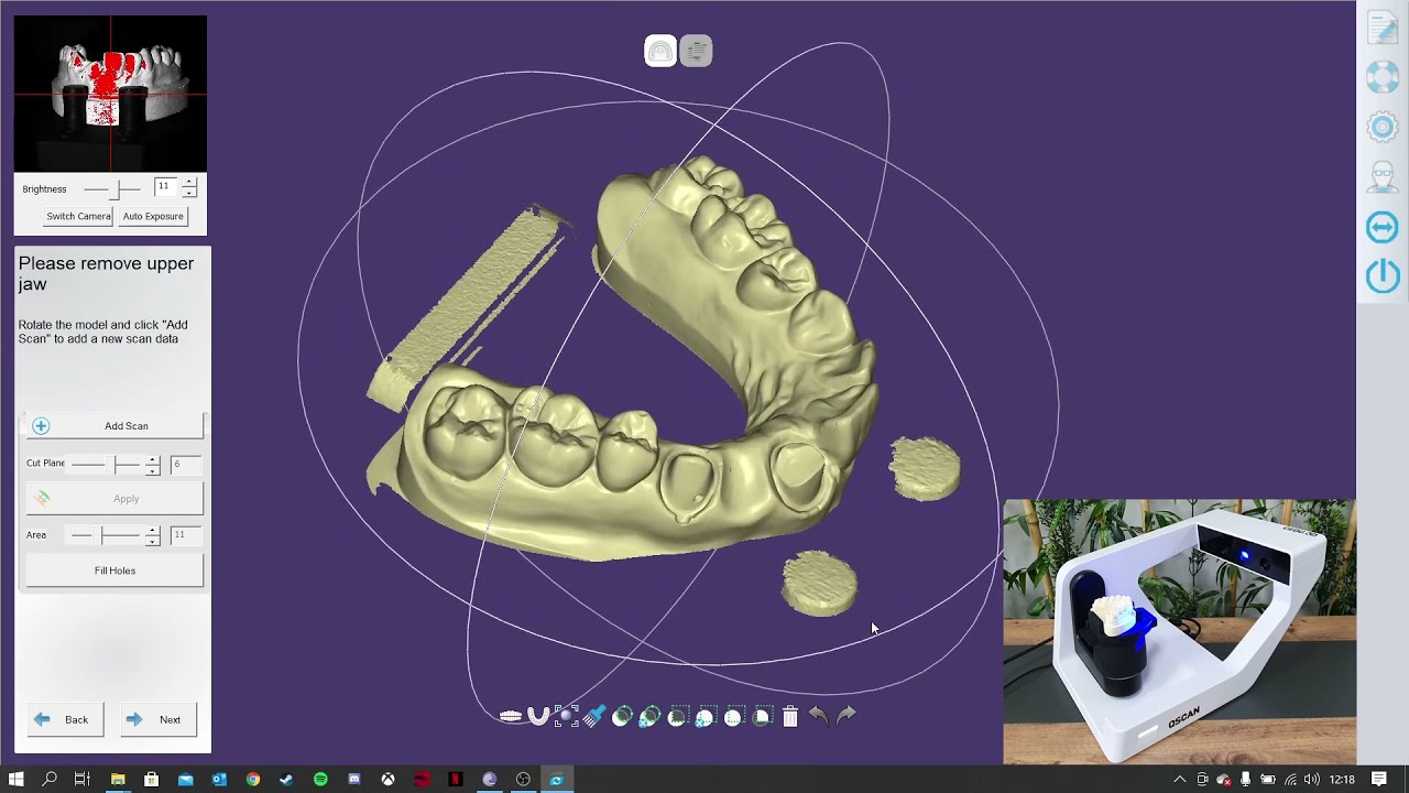 CEDU3D QScan Laboratuvar tarayıcısı - 2