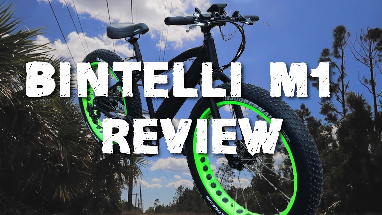 Eddie Reviews a Fat Tire E-Bike - Bintelli M1
