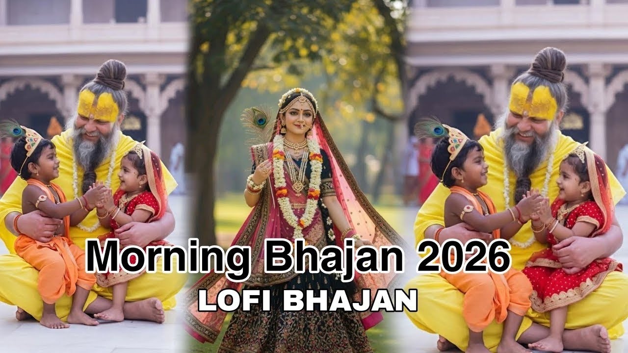 🌼 Soulful Morning Bhajans 2025 | Divine Nonstop Krishna Bhakti Songs