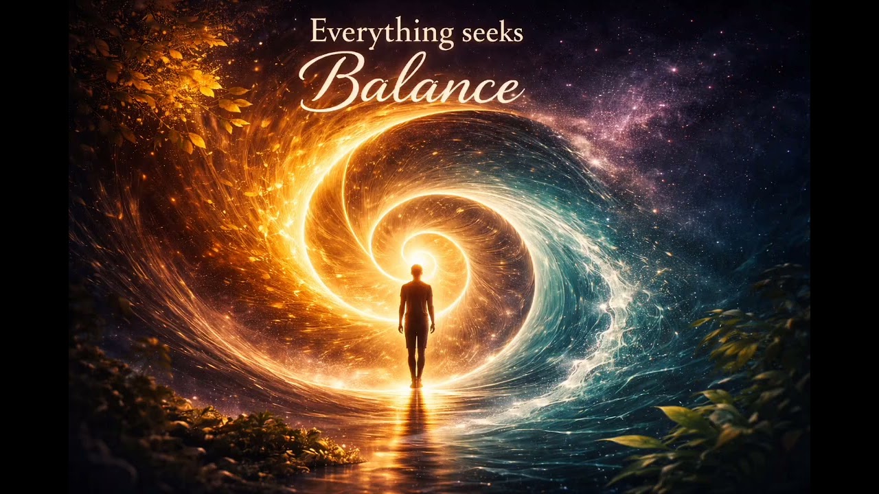 ⚖️ Everything seeks balance ⚖️