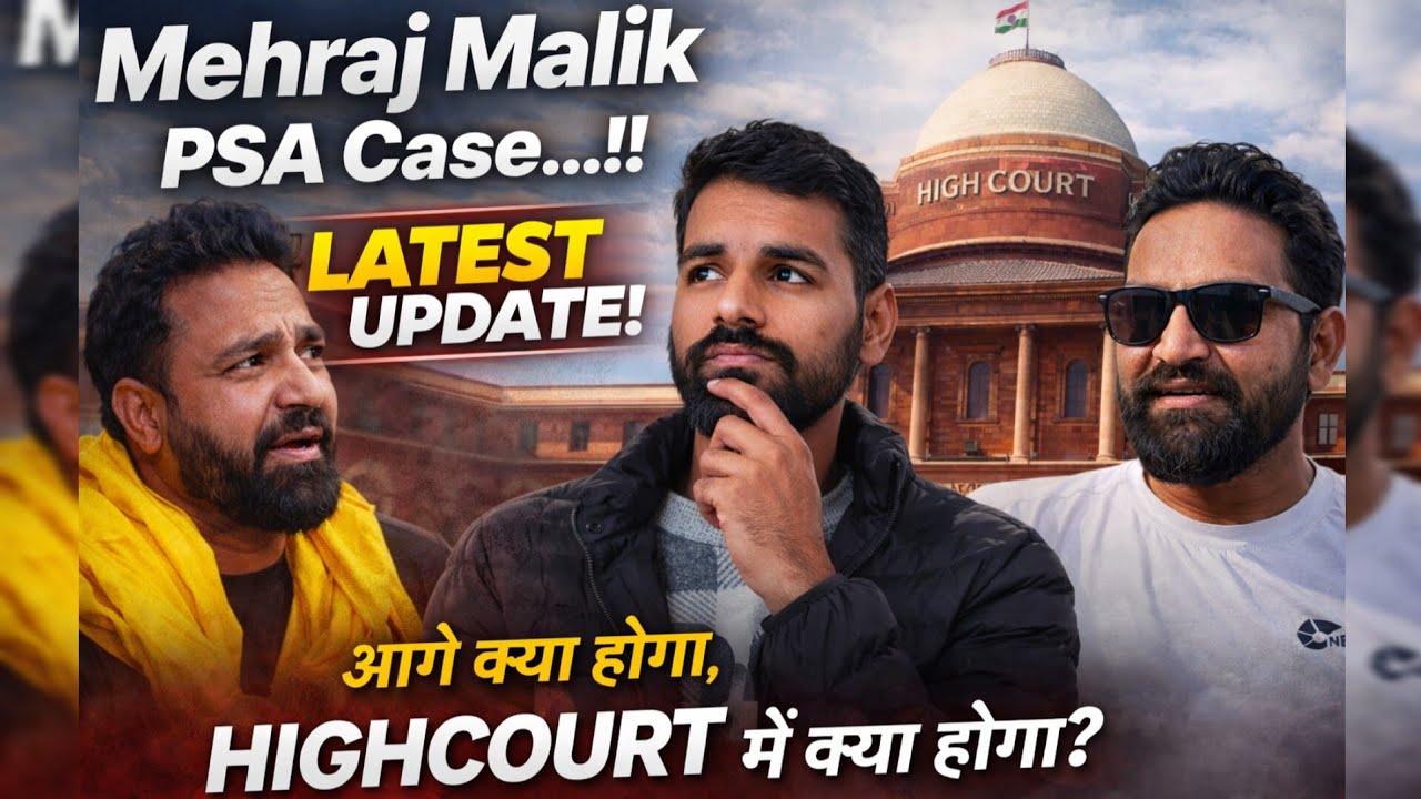 Latest Update Regarding MLA Mehraj Malik PSA Case.... Listen In...!!!!!