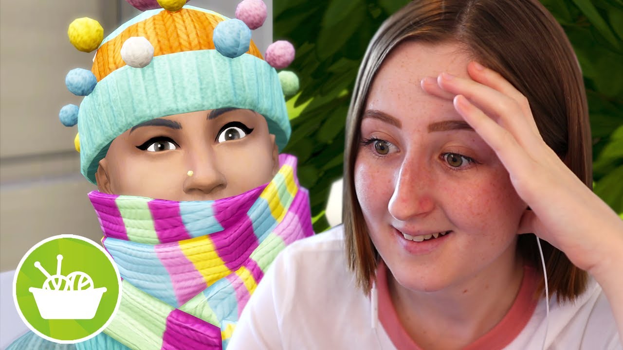 I tried to get rich in The Sims just by knitting