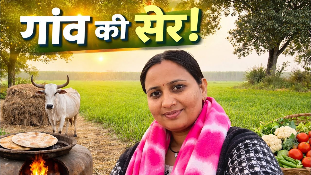 मेरा गाँव में डेली रूटीन @Kanchan_choudhary_vlogs51 