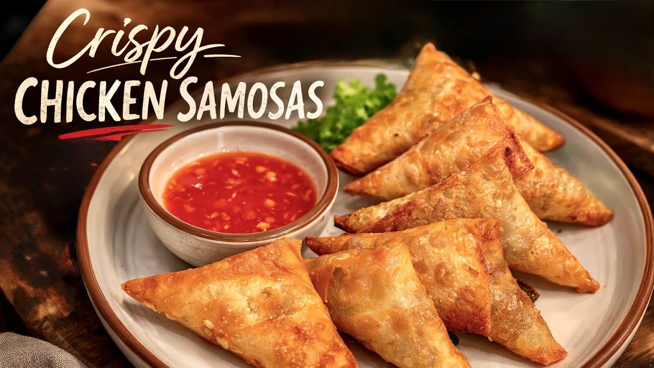 The Best Crispy Chicken Samosa Recipes | Crispy and tasty Ramadan samosas