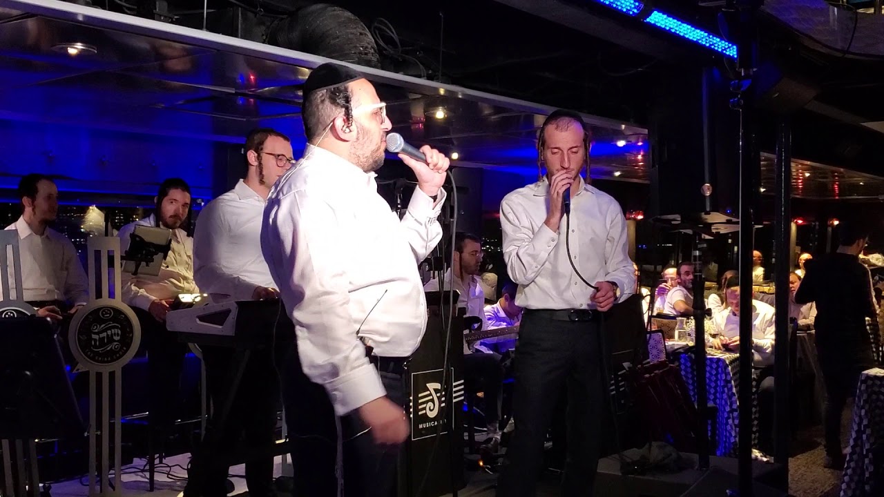 Lipa Schmeltzer and Shulem Lemmer singing on a cruise|ליפא שמעלצער עם שלום לעמר~רפאנו