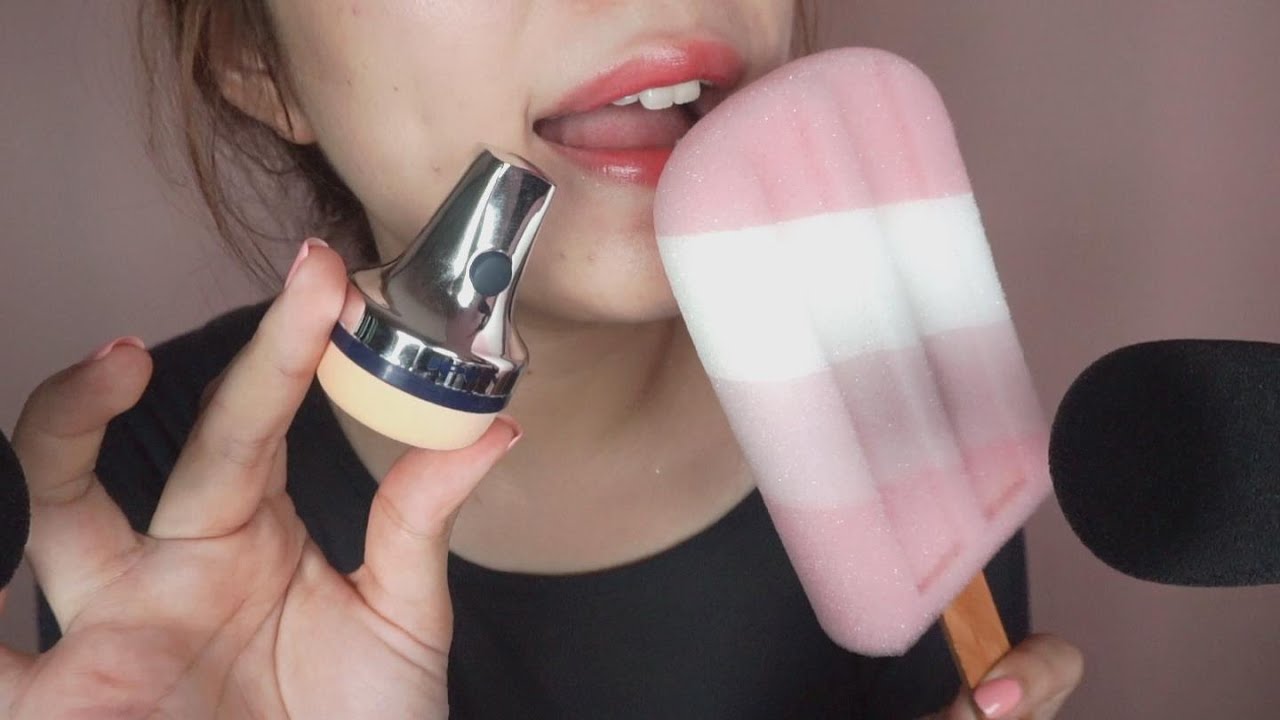 [호불호주의 ASMR] 입소리│수세미소리│진동파운데이션소리│자극적인소리들│Mouth sounds│Mic Scratching│vibration  Sounds