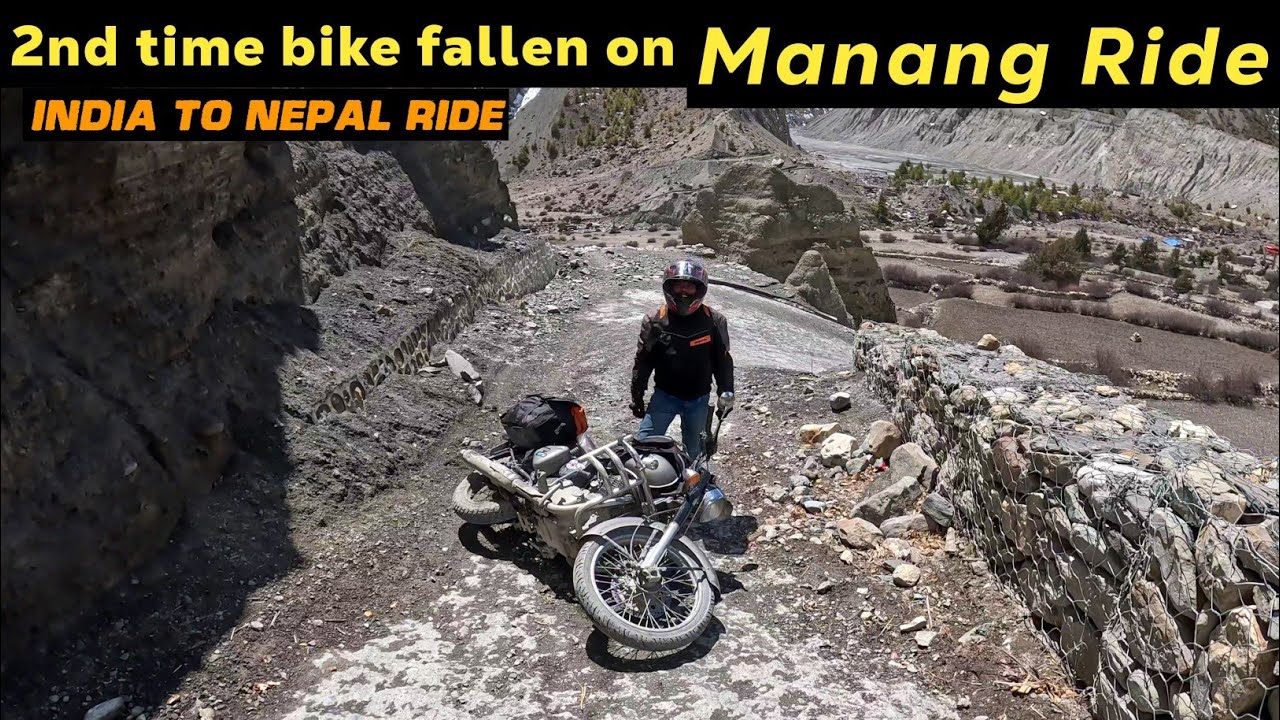Khangsar, Tilicho Lake, Manang Ride 2023, Deadliest Off-Road || Ep 10  India to Nepal Ride