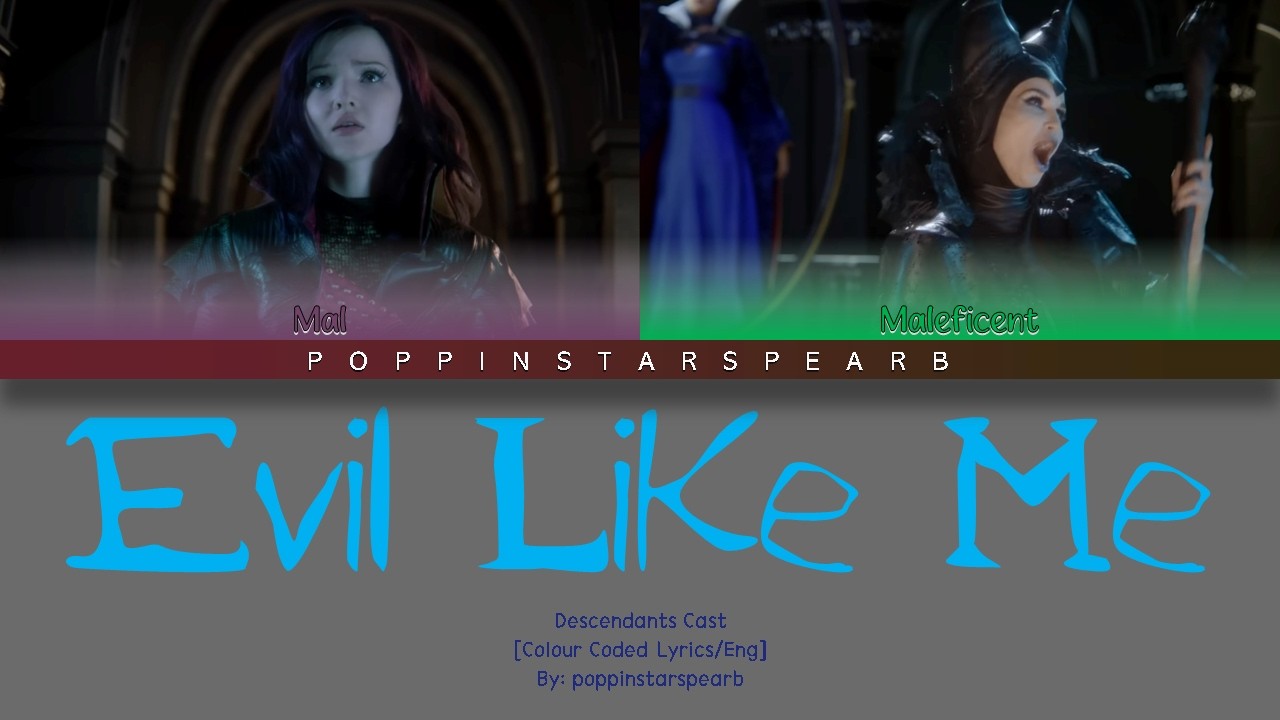 Evil Like Me - Descendants Cast [Color Coded/Eng]