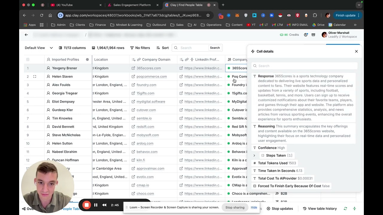 Using Clay to automatically qualify and classify your lead lists