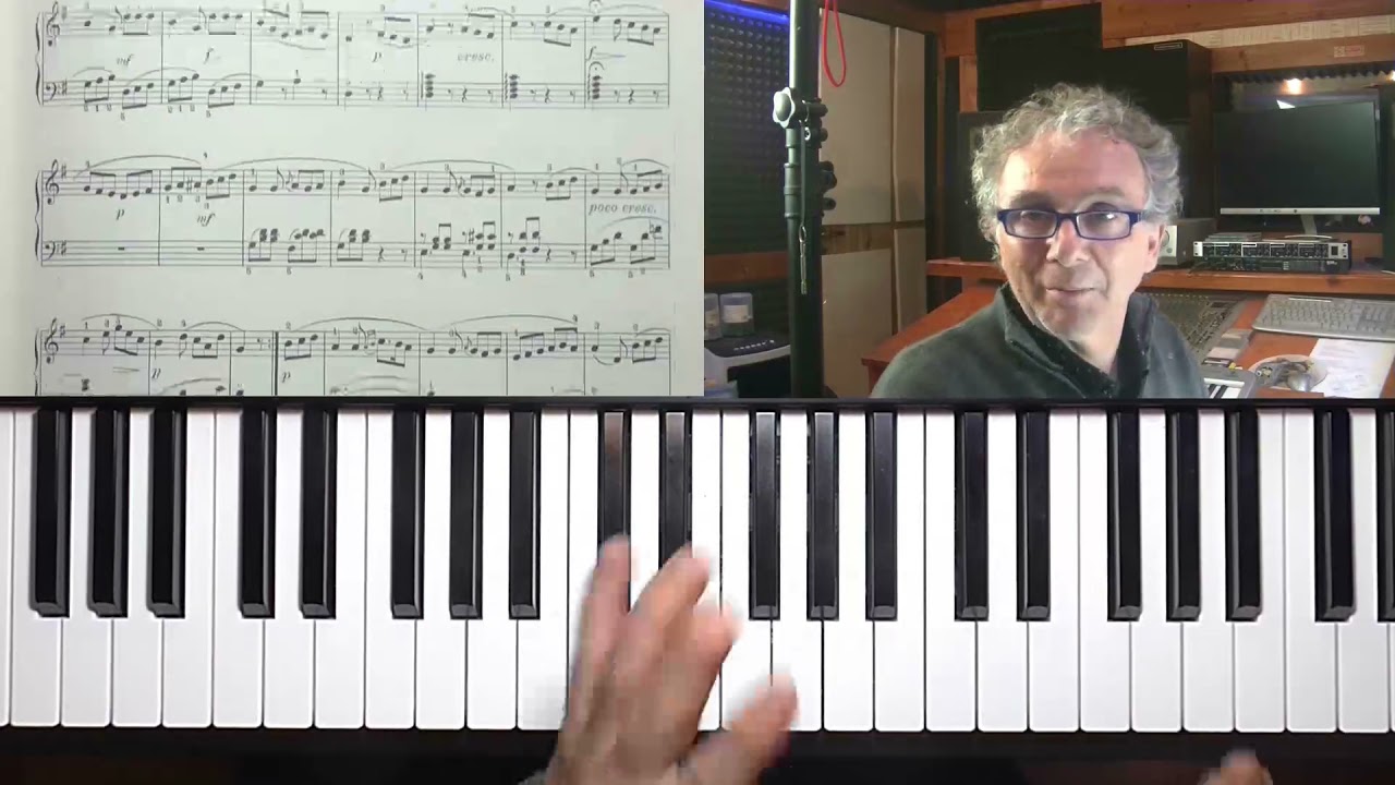 Lezioni di pianoforte   Cesi Marciano esercizio 21 Seconda parte - Versione free Youtube
