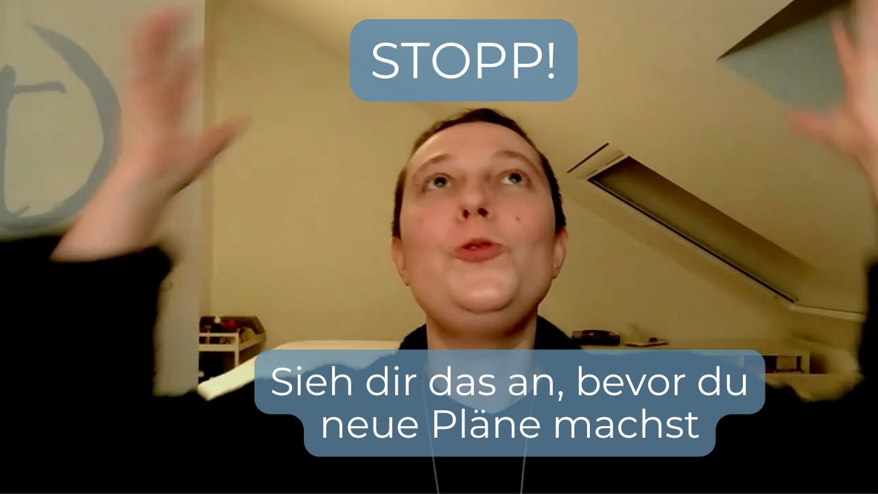 Ich muss gar nichts. Warum ich gerade alle Pläne absage. 🌿