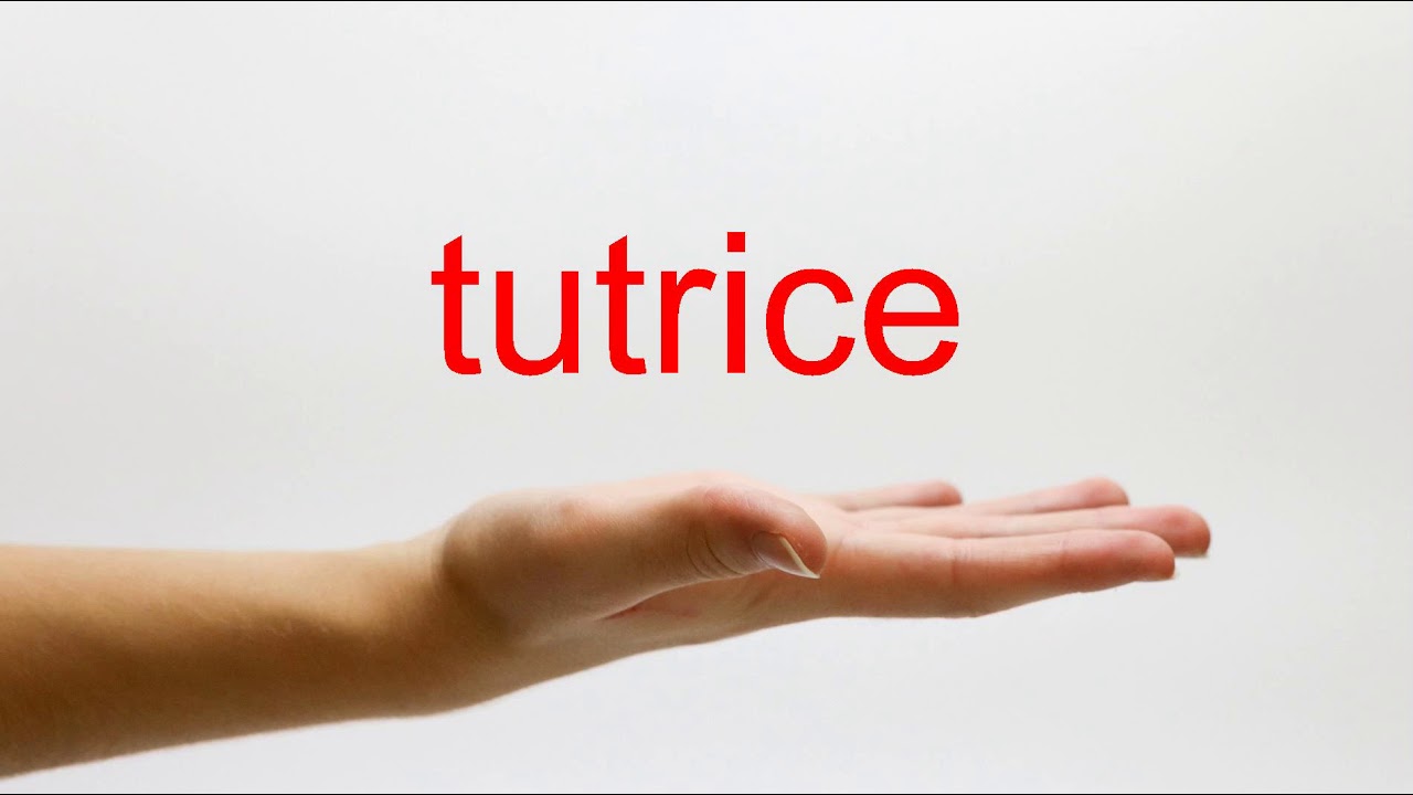 How to Pronounce tutrice - American English
