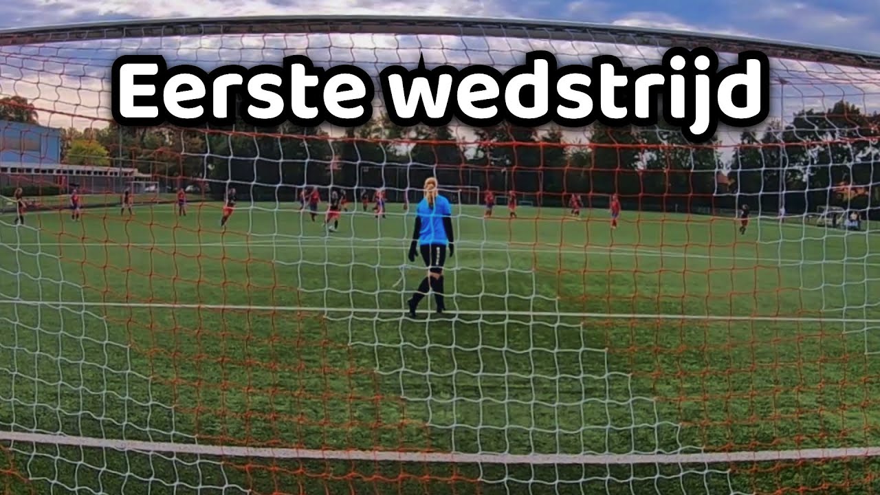 Eerste competitiewedstrijd 
