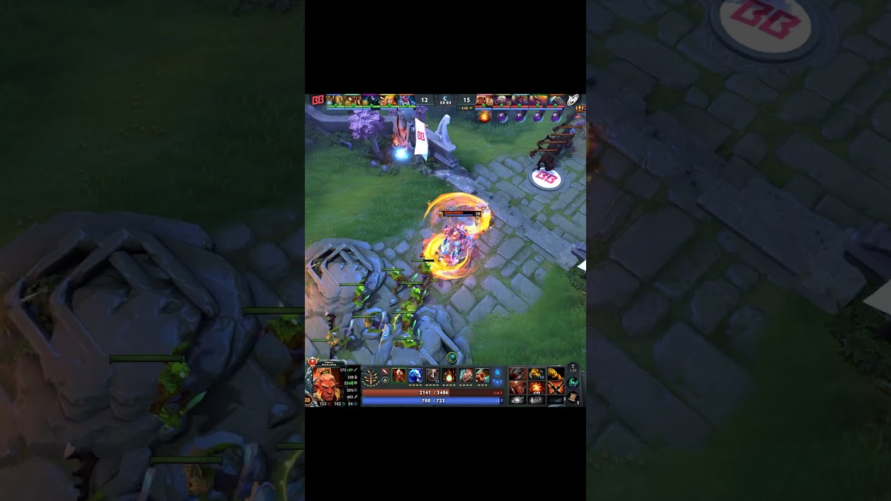 Задоджил, но зачем? Ghost Nigma TI 14 #dota2 #дота2