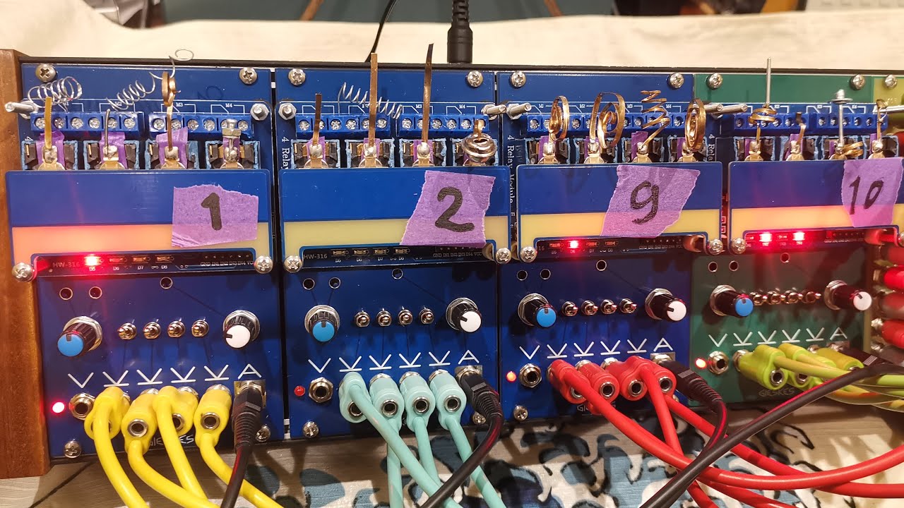 Gieskes 4 × 4-Relay Module
