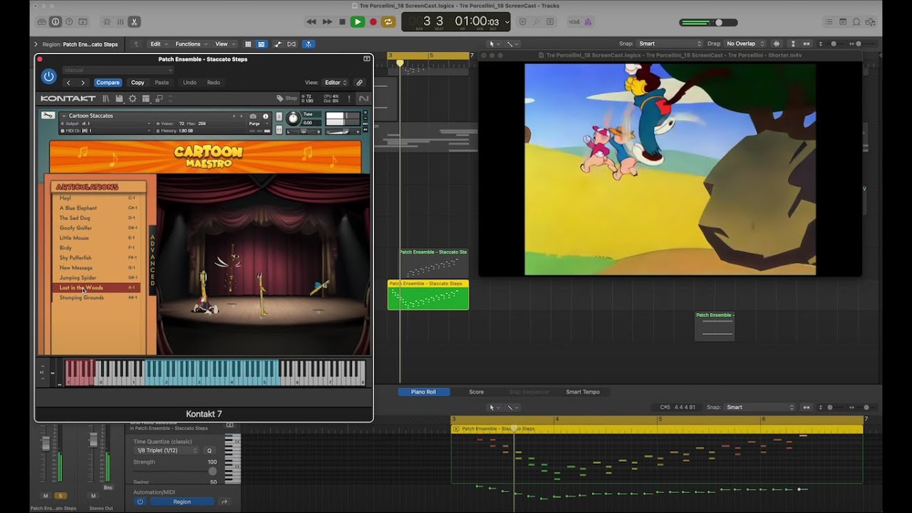 Cartoon Maestro - Three Little Pigs Walkthrough