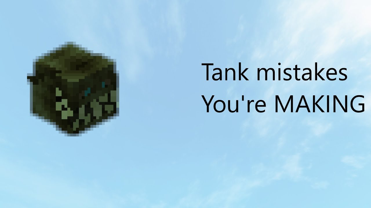 F7 Tank Mistakes you're MAKING