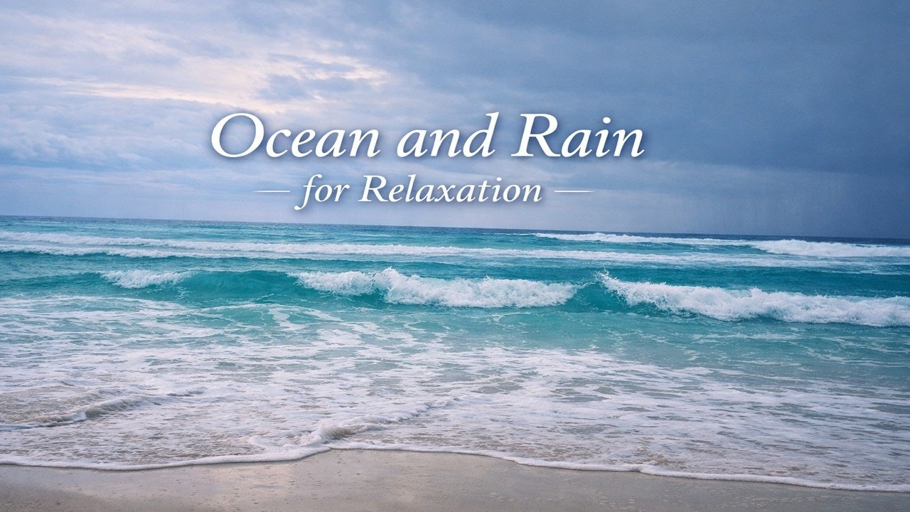 Ocean and Rain for Sleep and Relaxation