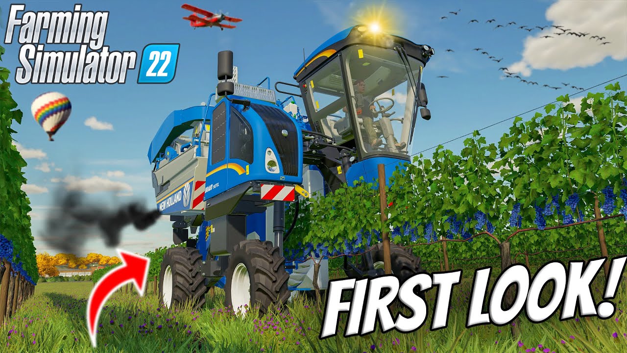 Farming Simulator 22: OFFICIAL FIRST LOOK & GAMEPLAY - LIVE