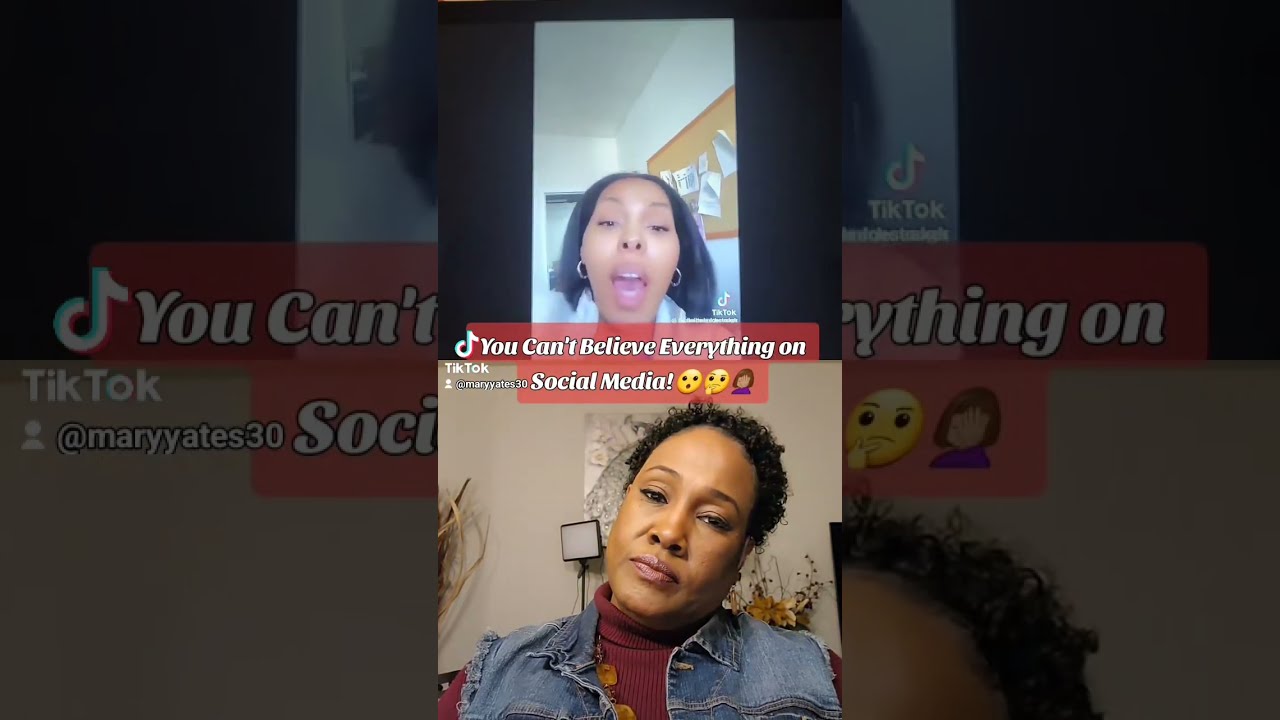 Don't Believe Everything You See On The Internet/Social Media! 🤦🏽‍♀️🤦🏽‍♀️🤦🏽‍♀️