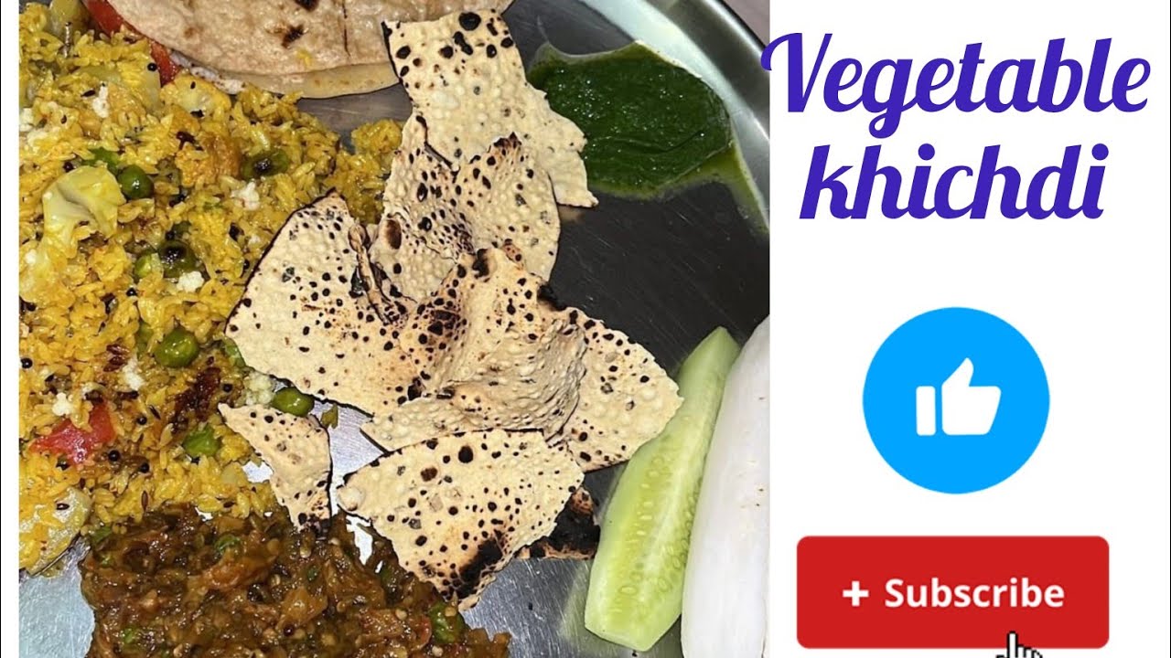 Simple and Tasty khichdi recipe 😋👉🧅🥕🍅 🥬