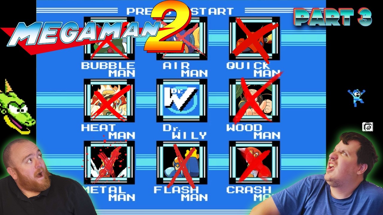 Unfair Dragons | Megaman 2 | Part 3 | The Game Cast