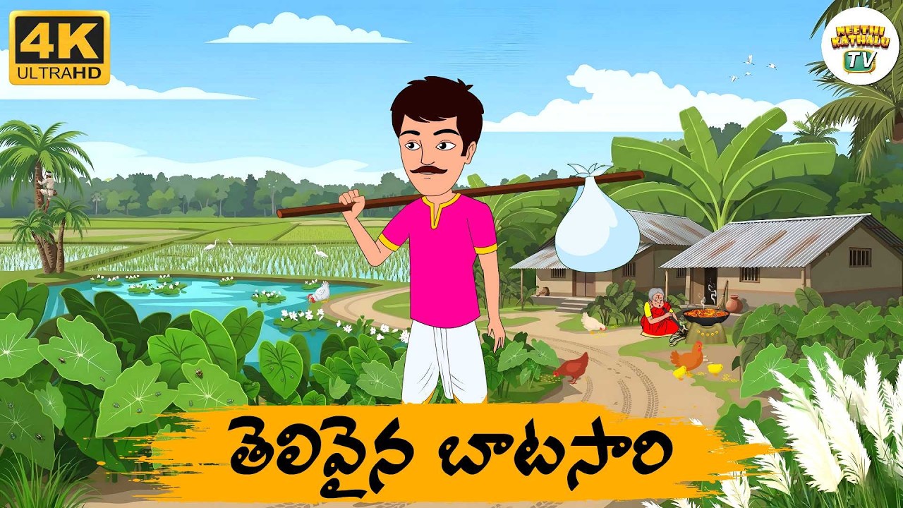 Telugu Stories - తెలివైన బాటసారి - Neethi Kathalu Tv Episode - 331 |Moral Stories Telugu