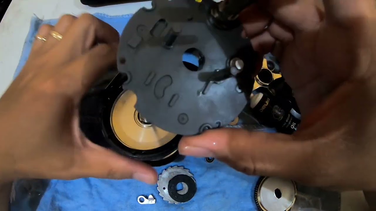 shimano torium14/16/20/2000HG spool bearing replacement and driveshaft bushing upgrade to bearing.