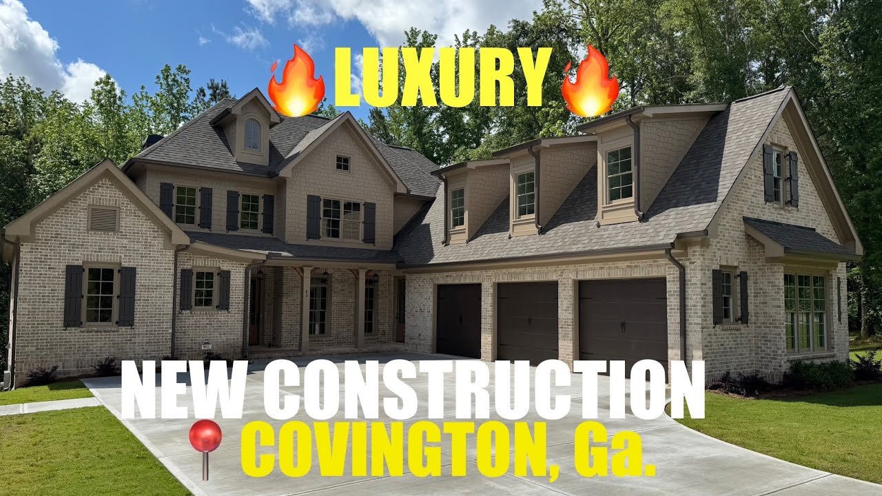 Covington, GA LUXURY New Construction Tour 🔥 | Is This Your Dream Home?