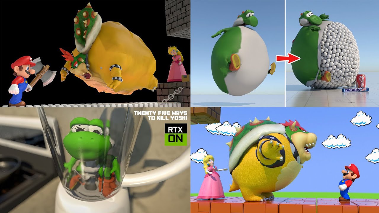 Yoshi and Bowser Secret Lifes