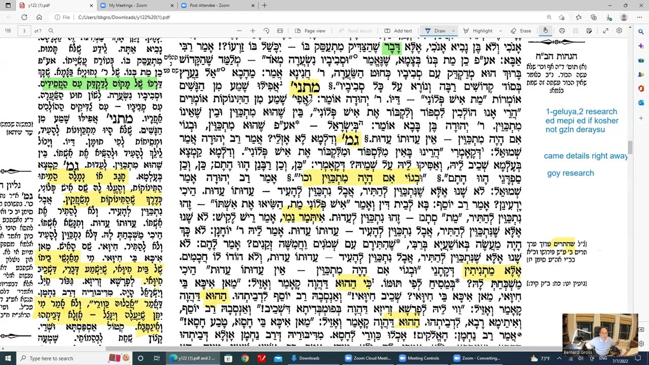 Daf Yomi Yevamos Daf 122 Siyum!