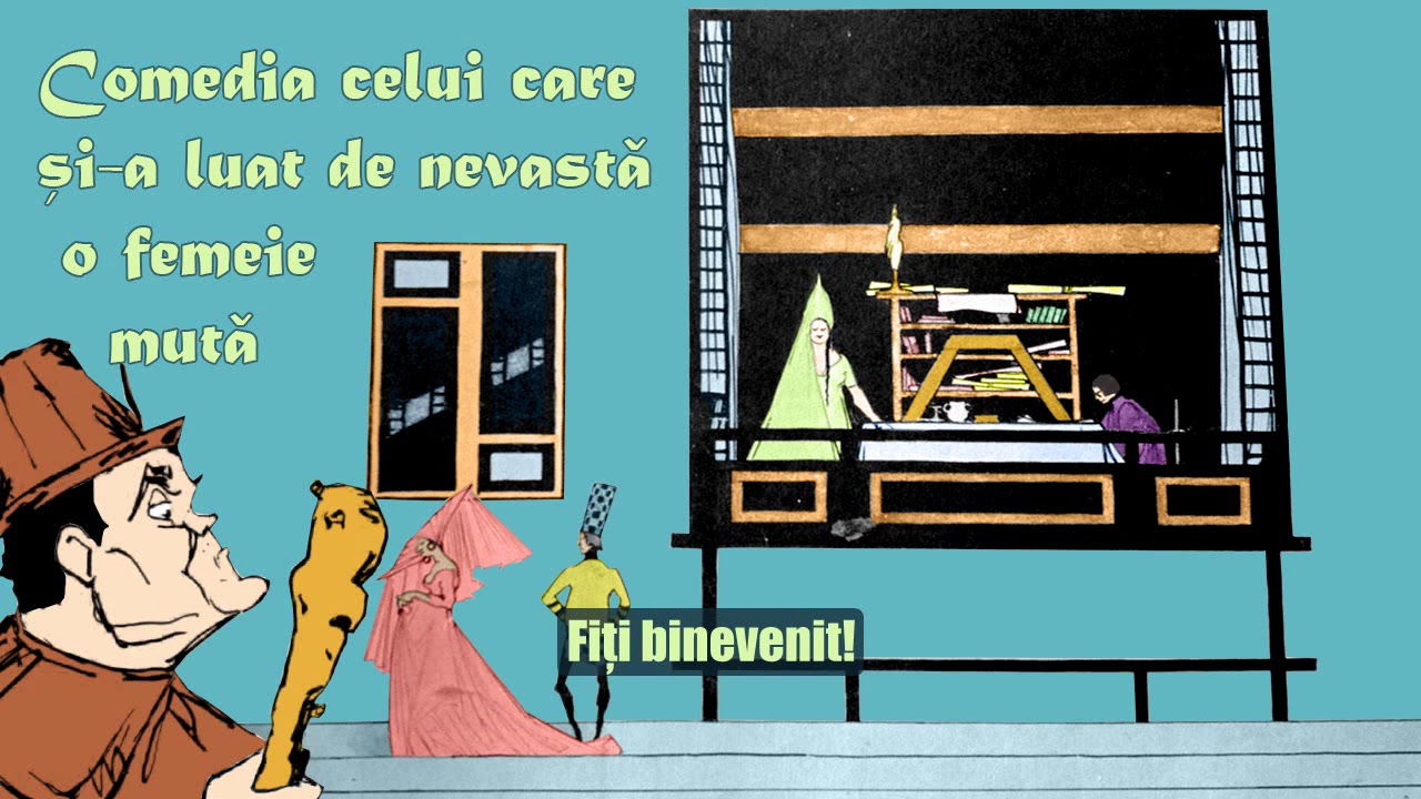 Comedia celui ce și-a luat de nevastă o femeie mută cu Birlic, Dem Rădulescu, Rodica Tapalagă  🎭
