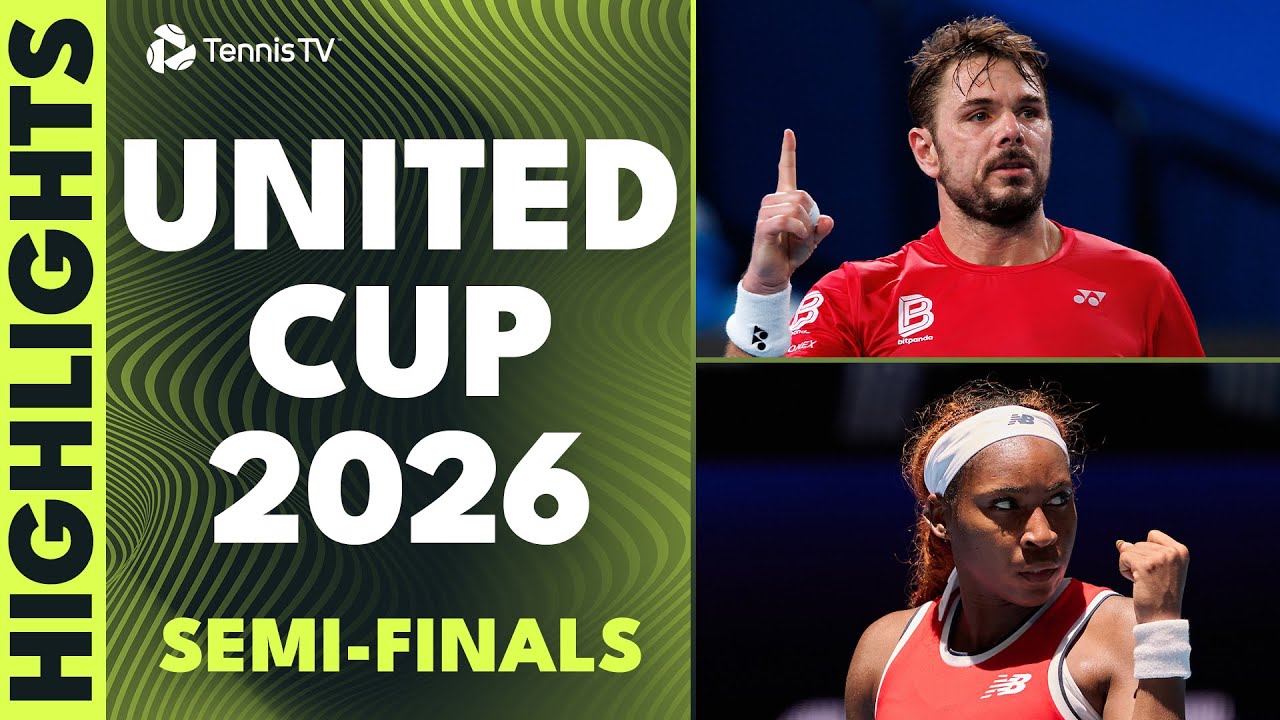 Wawrinka, Gauff & Co. Battle For Place In Final 🇨🇭 🇧🇪 🇺🇸 🇵🇱 | United Cup 2026 Semi-Final Highlights