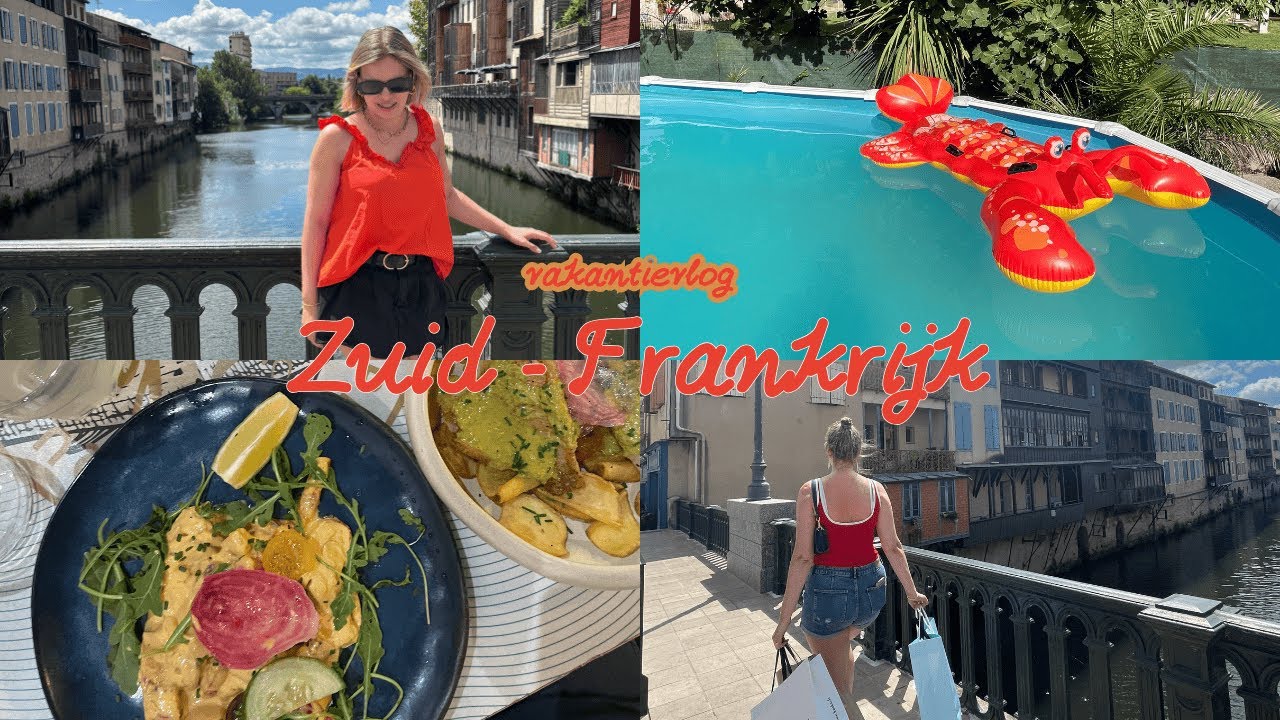 Vakantievlog Zuid Frankrijk 🇫🇷☀️🛍️