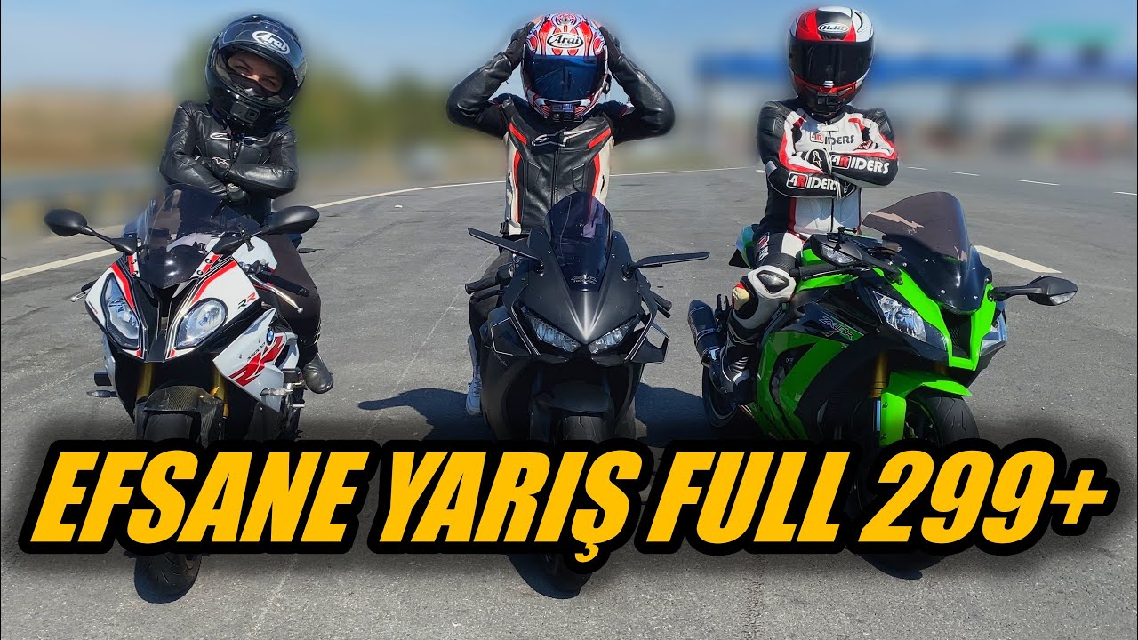 299'da TEKERE GELDİ ! S1000RR - ZX10R - CBR 1000RR ROLİNG !