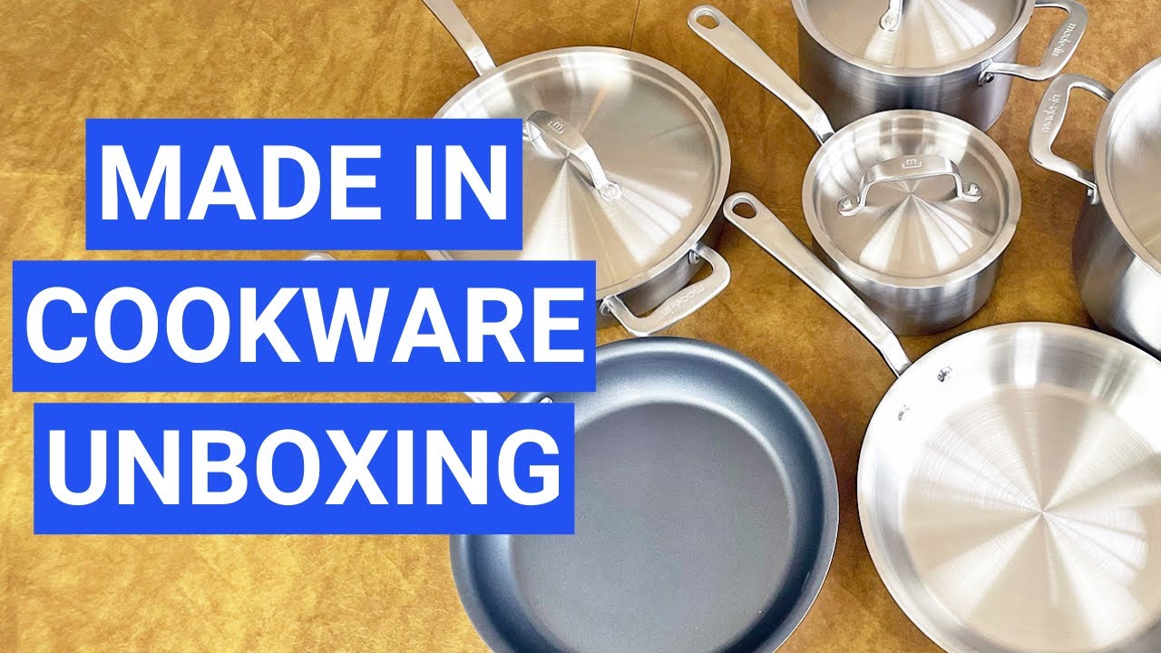 Unboxing the Made In 10-Piece Cookware Set (All-Clad's Biggest Competitor)