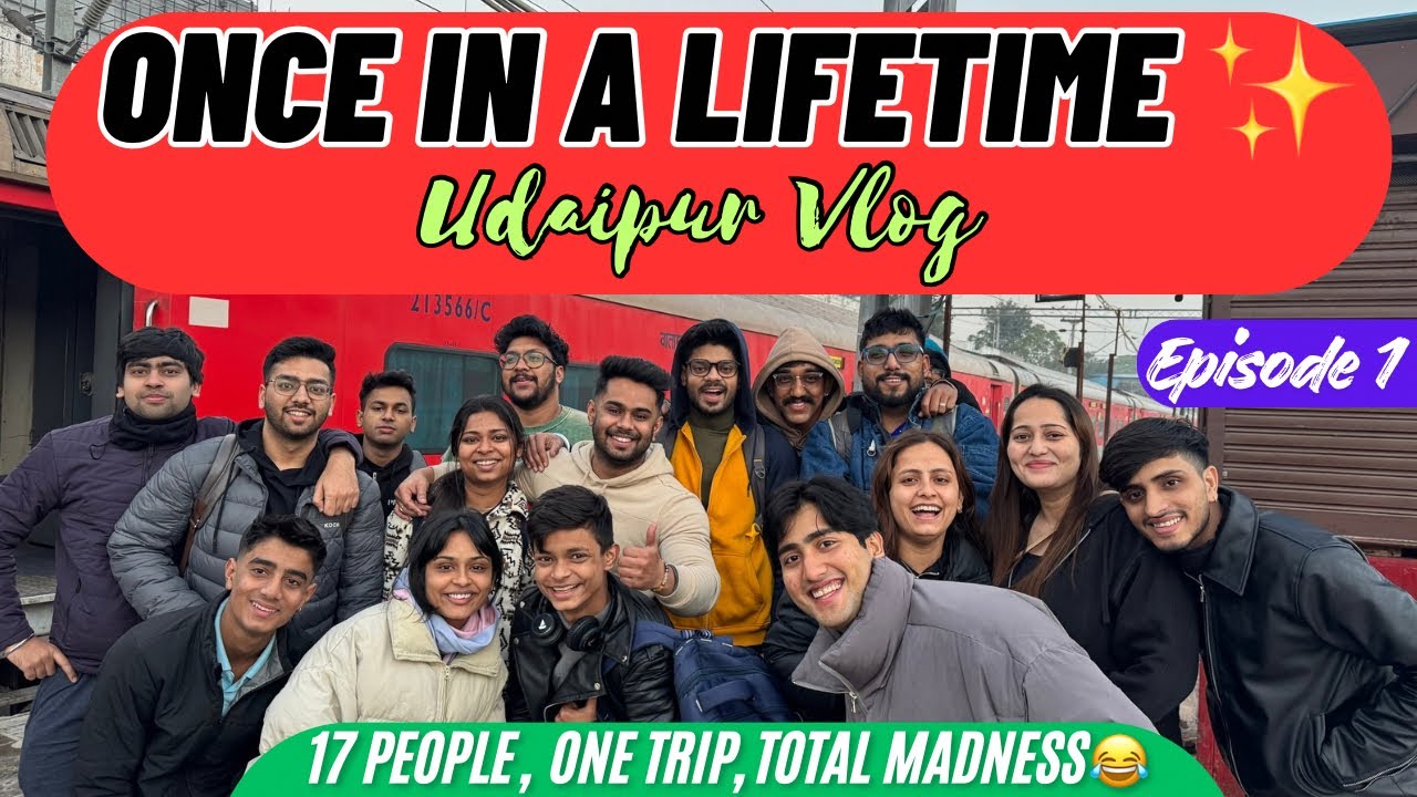 Traveling with 17 people😍| Full On Backchodi 😜| Train Mein Sabko Pareshan Kar Diya🤣| Khushalkanojiaa