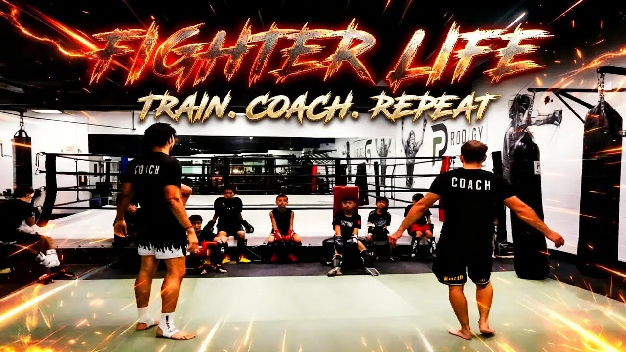 Being a coach and a Fighter is LIT!!!